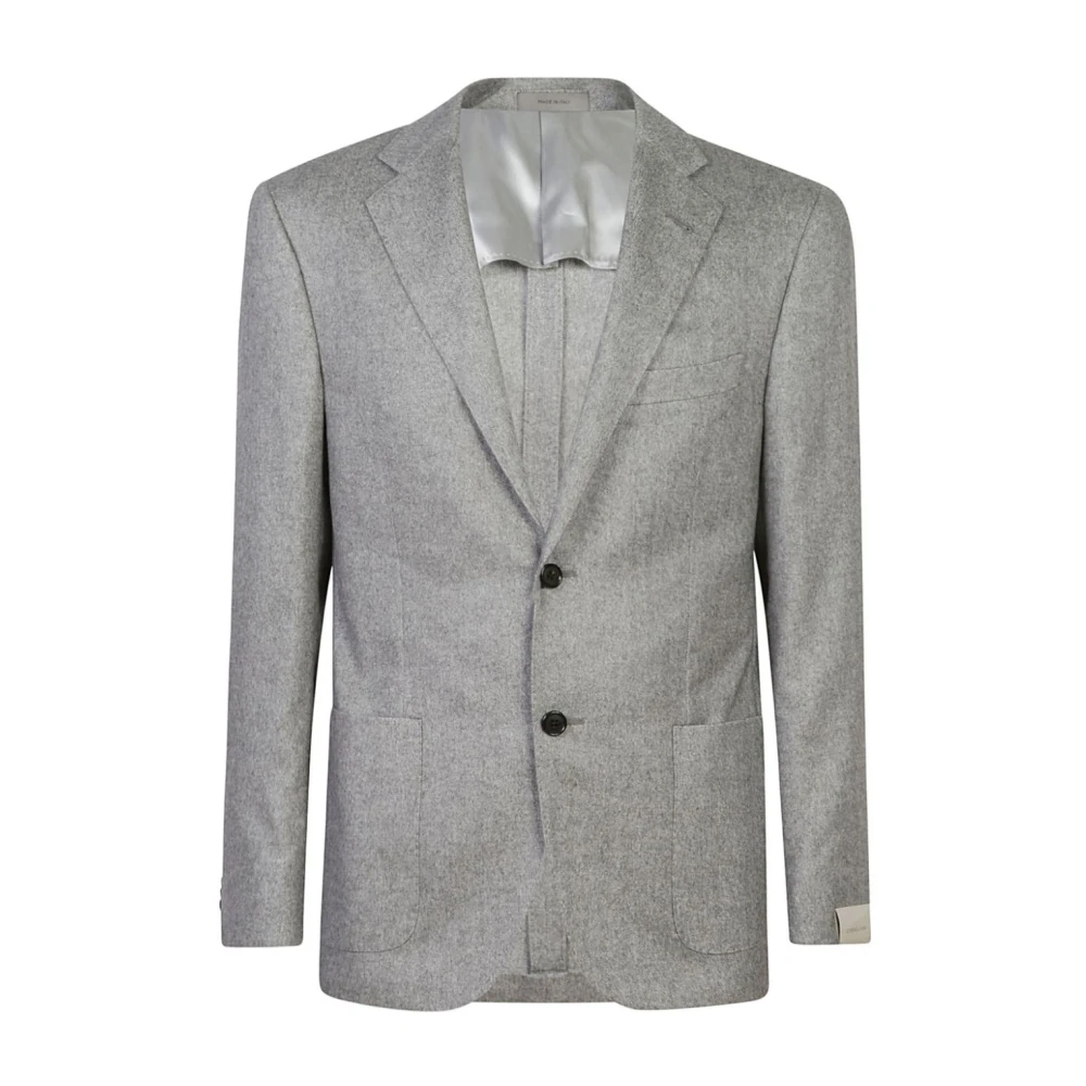 Corneliani Grijze herenouterwear Aw24 Gray Heren