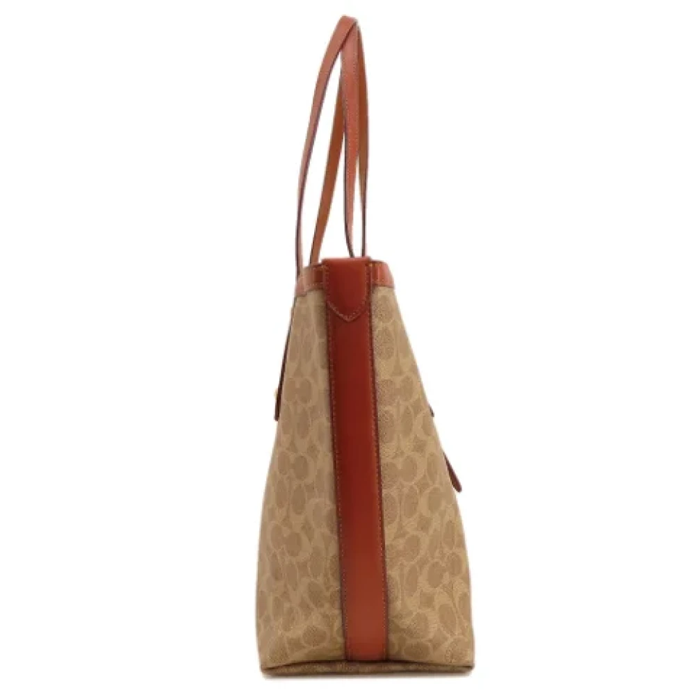Coach Pre-owned Canvas totes Brown Dames