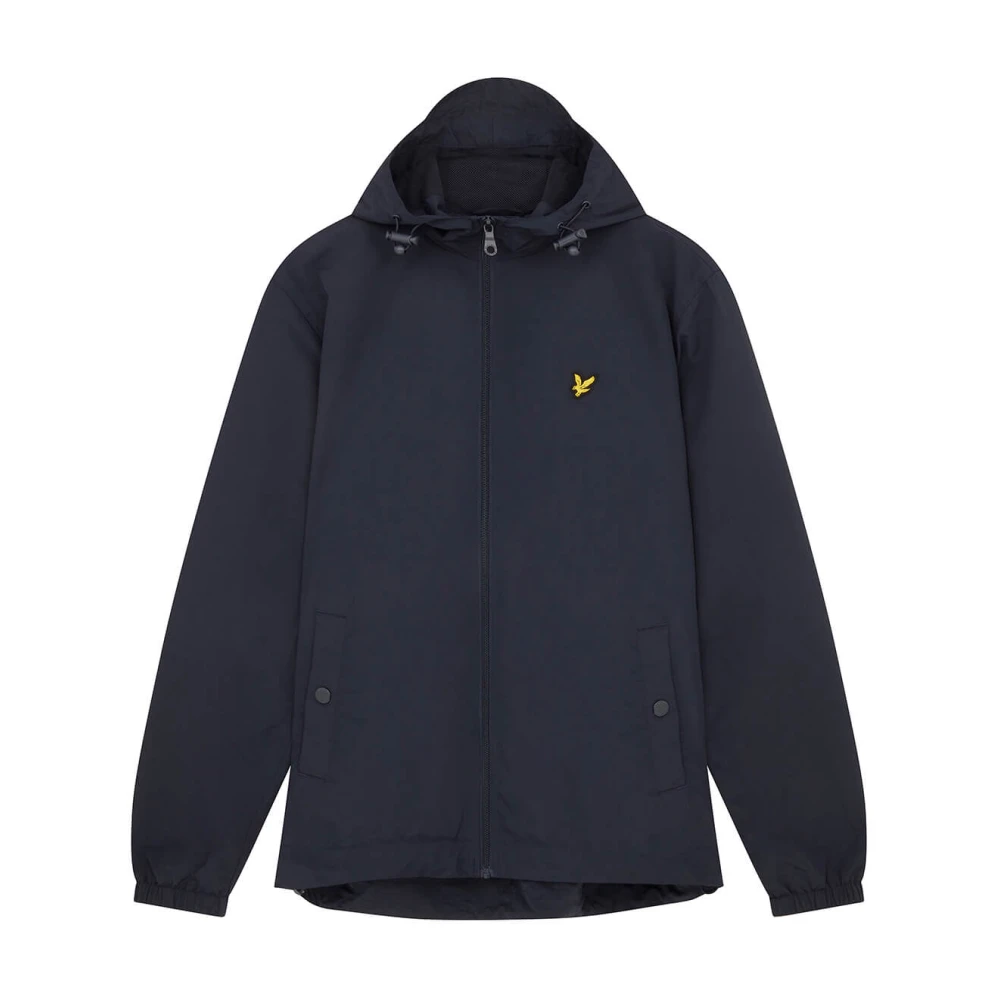 Lyle & Scott Uomo Blu Giacca Con Cappuccio - Immagine 3