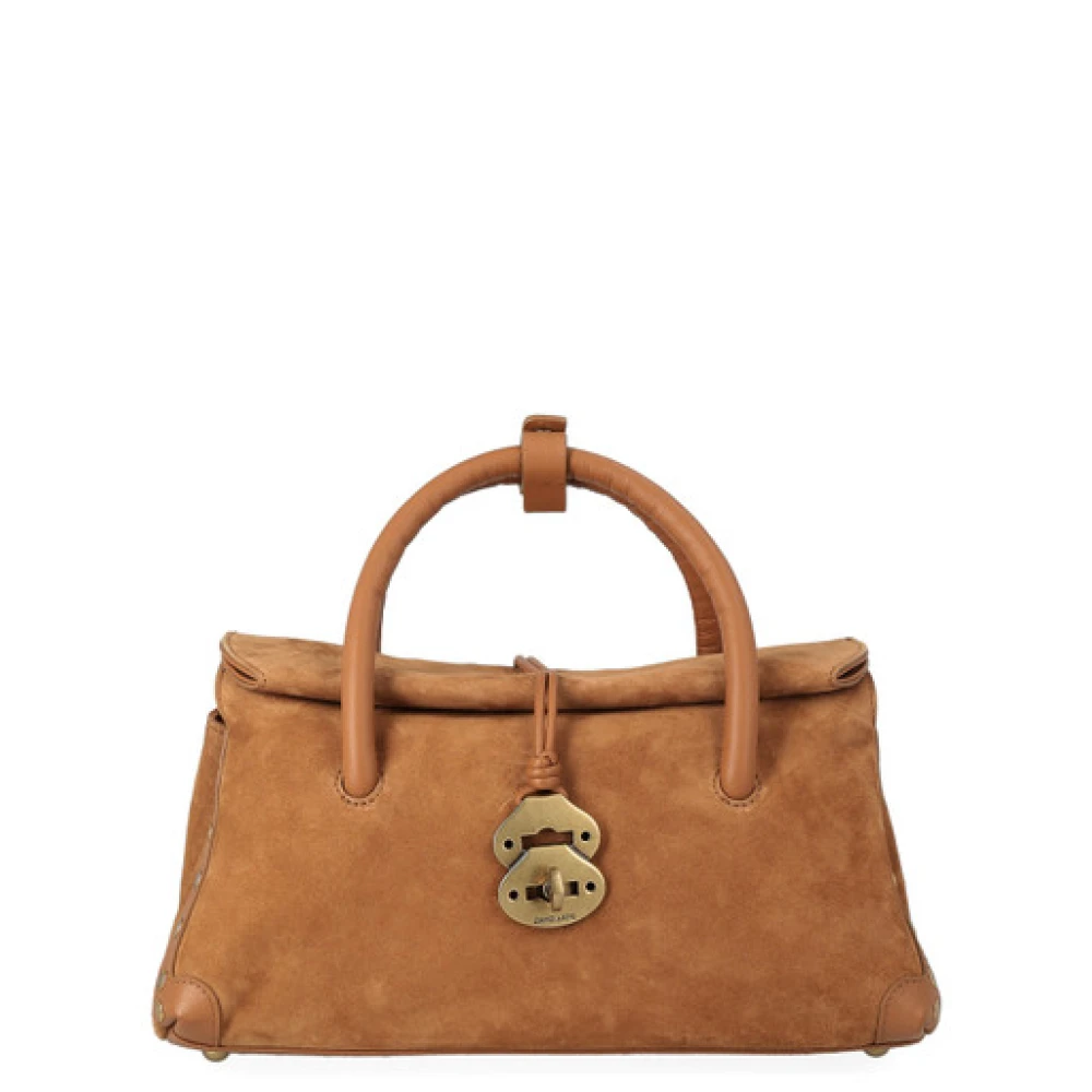 Zanellato Women's Brown Dotta Small Shoulder Bag - Handbags - One Size - Bags