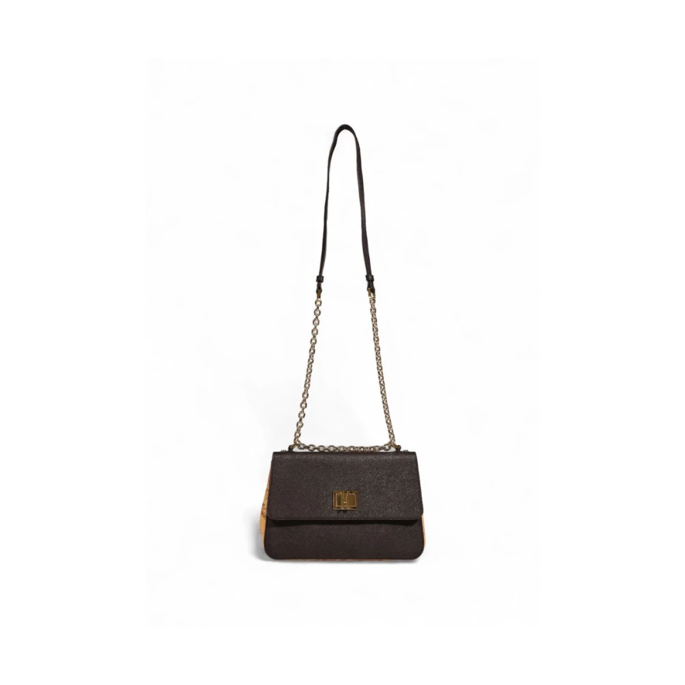 Alviero Martini 1a Classe Zwarte Polyethyleen Handtas Herfst Winter Collectie Black Dames