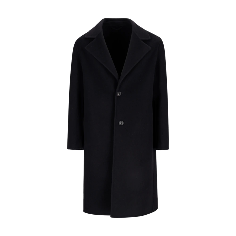 Lardini Hombre Negro - Cappotto Monopetto - Coats - M