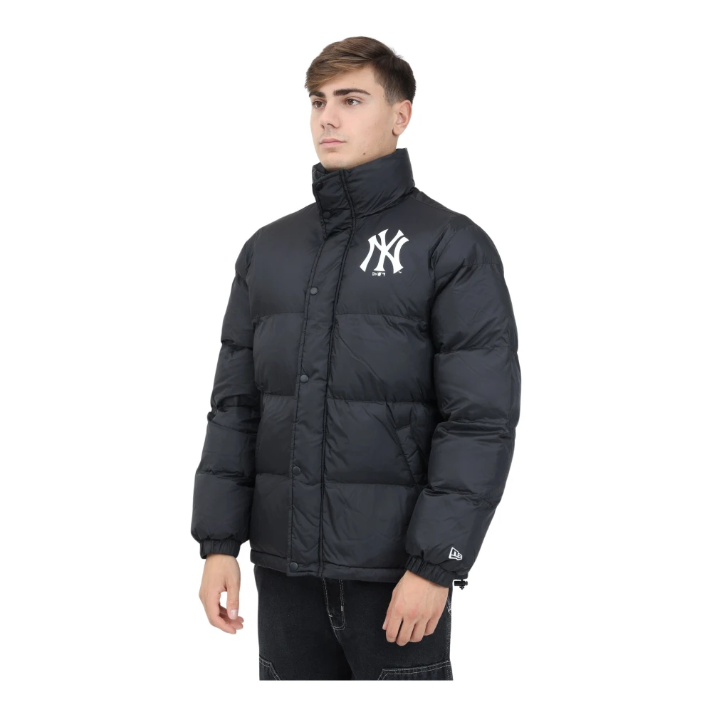 New era Zwarte Pufferjas New York Yankees Black Heren