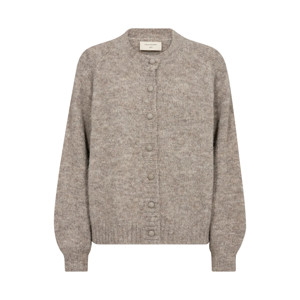 Freequent Louisa Cardigan Beige Dames