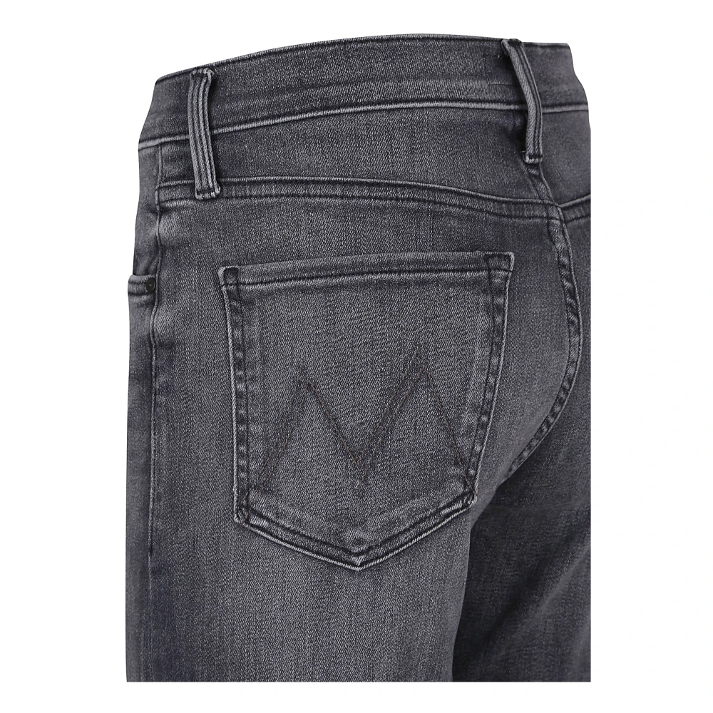 Mother Grijze Denim Jeans Gemaakt in de VS Gray Dames