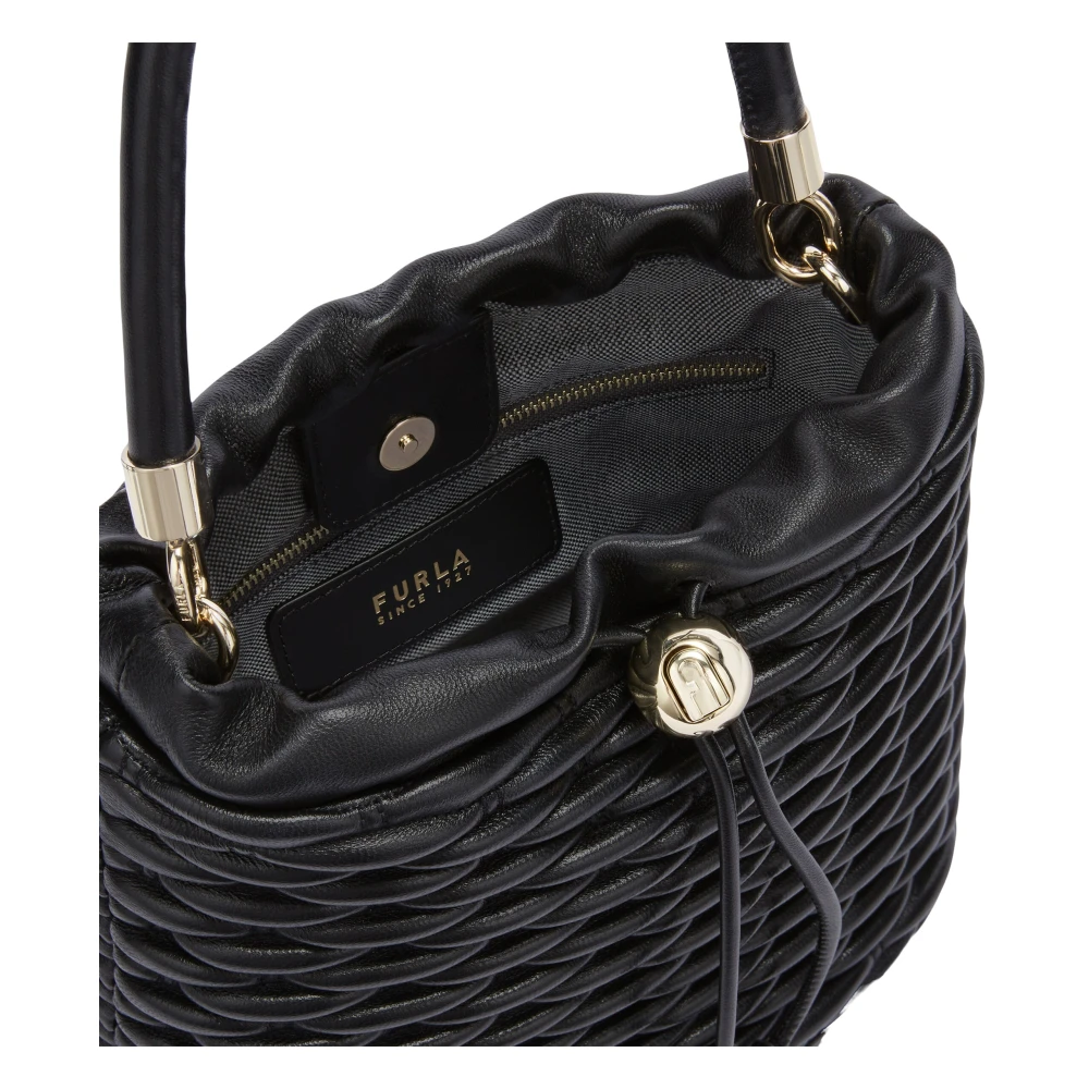 Furla Mionido Emmer Tas Mini Brown Dames