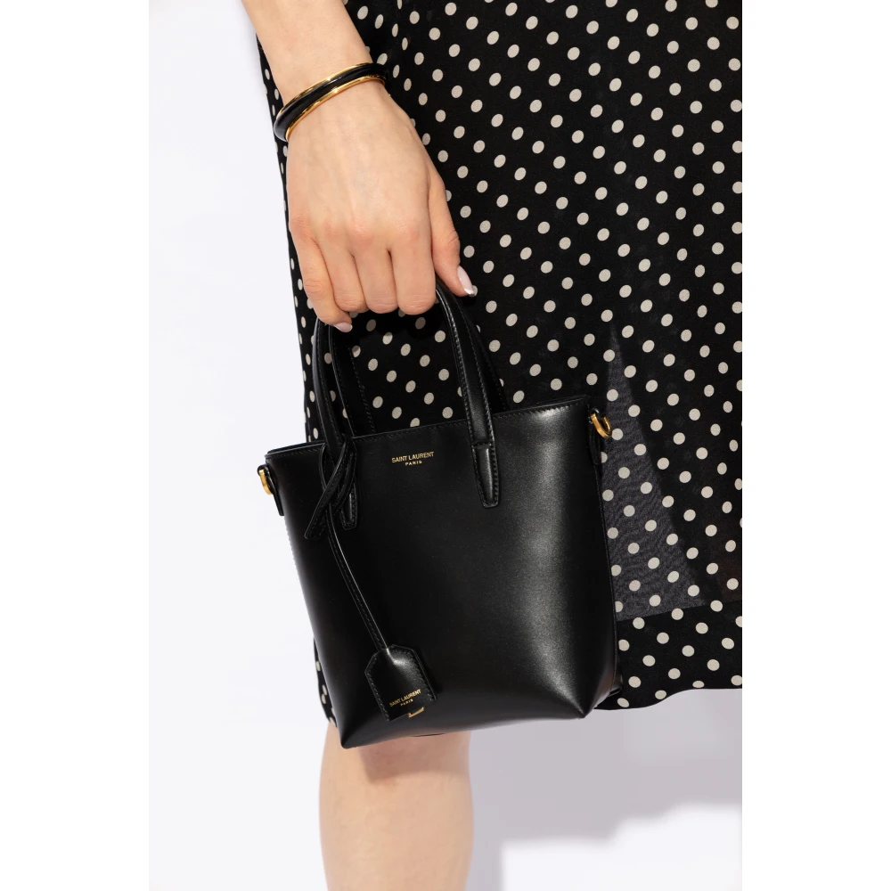 Saint Laurent Speelgoed Mini shopper tas Black Dames