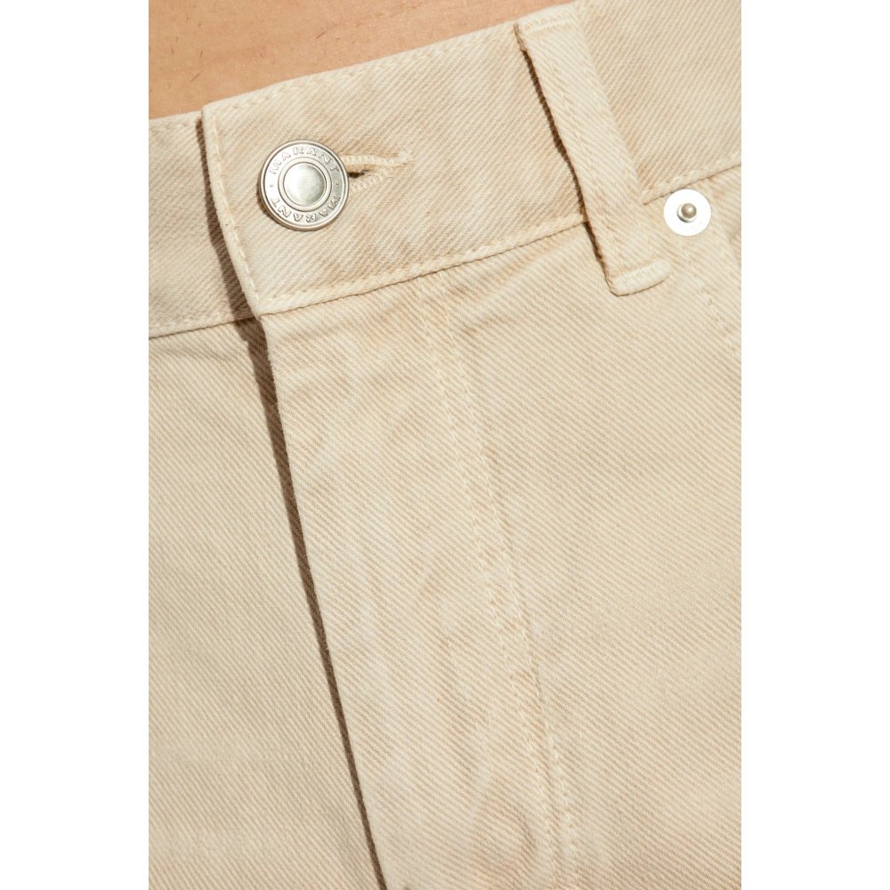 Isabel marant Jeans Lewys Beige Heren