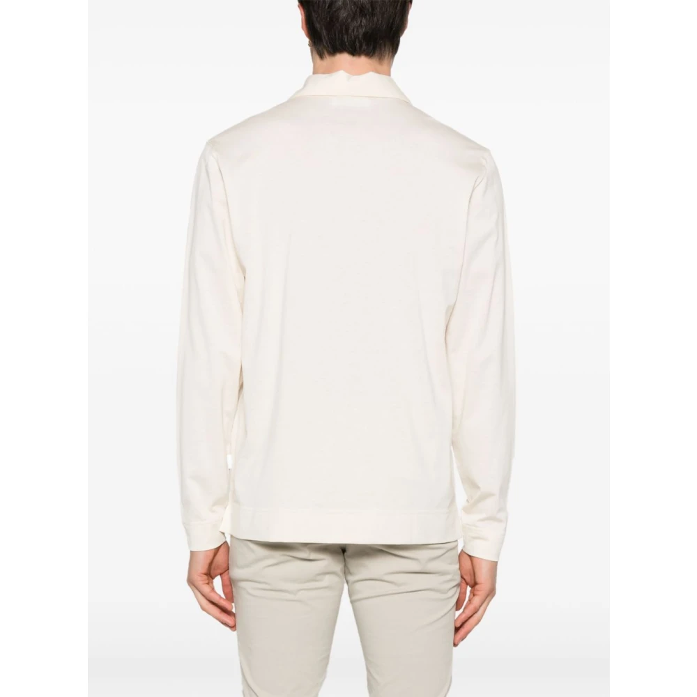 Lardini Luxe Cream T-shirt en Polo Beige Heren