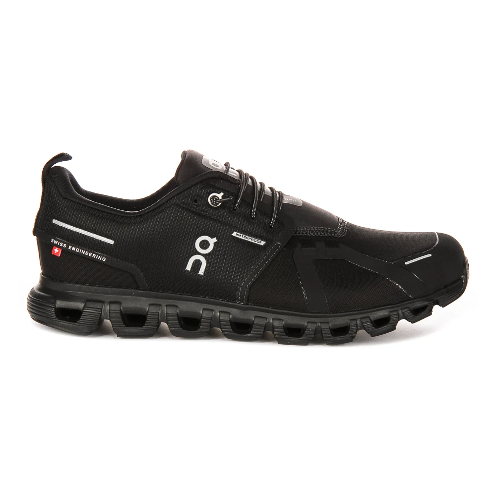 On Running Men's Black Cloud 6 Wp Trainer - Running Shoes - 7 Uk - Sport