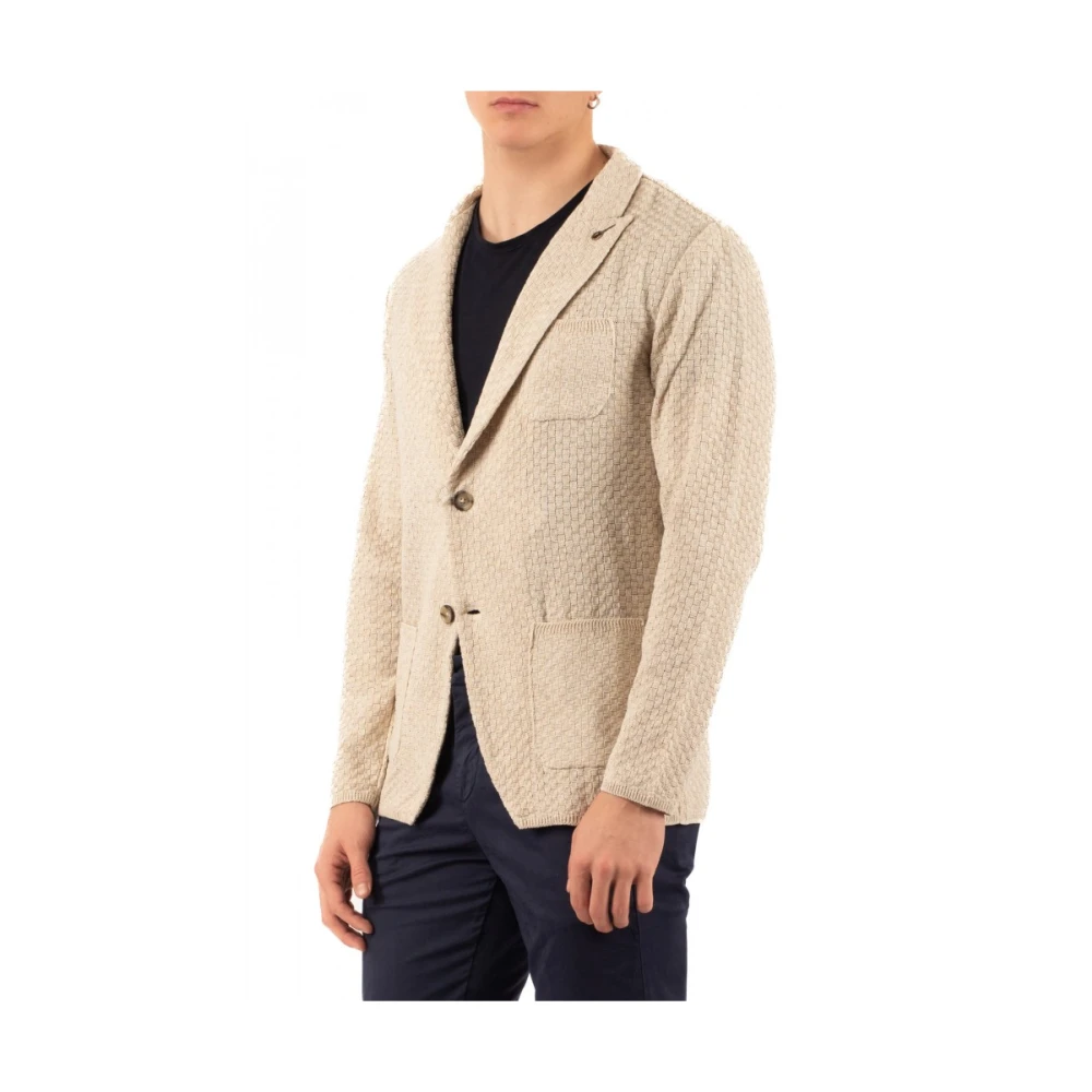 Paoloni Stijlvolle Vest Beige Heren