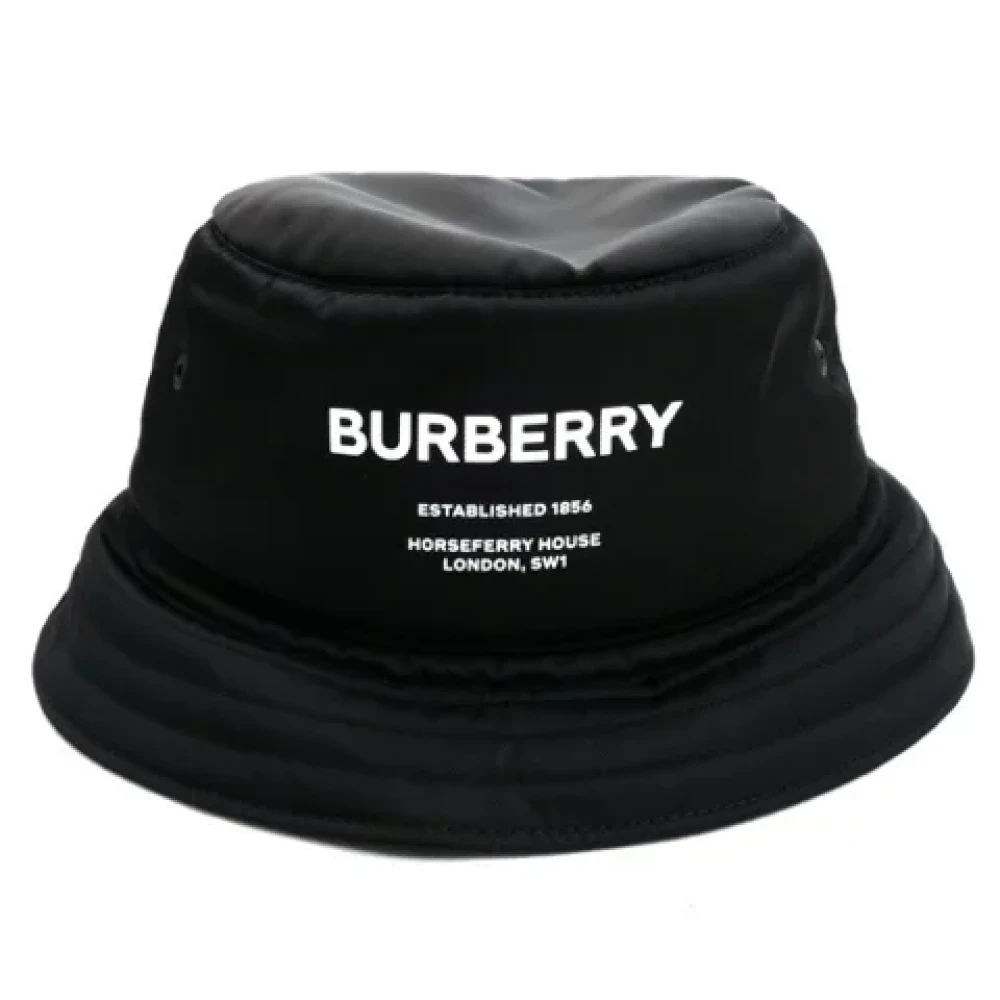 Burberry Vintage Pre-owned Fabric hats Black Dames
