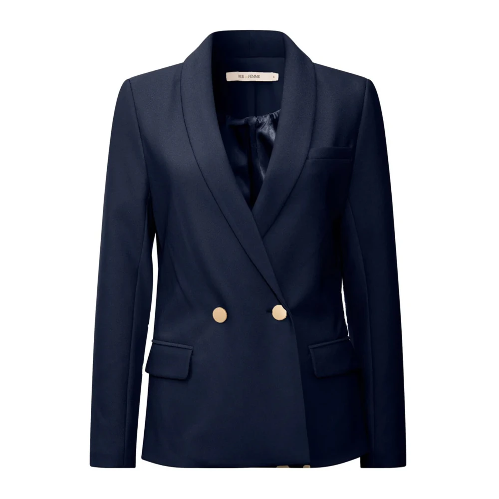 RUE de Femme Eloisetto Blazer Donkerblauw Blue Dames
