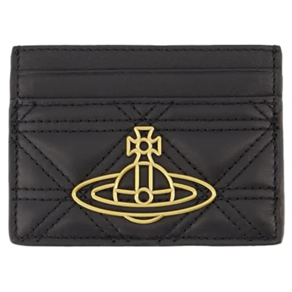 Vivienne Westwood Leather wallets Black Dames