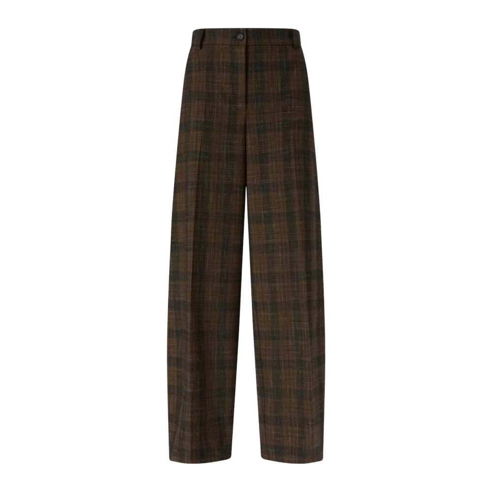 Pinko Donna Marrone Pantaloni, Xs, New,
