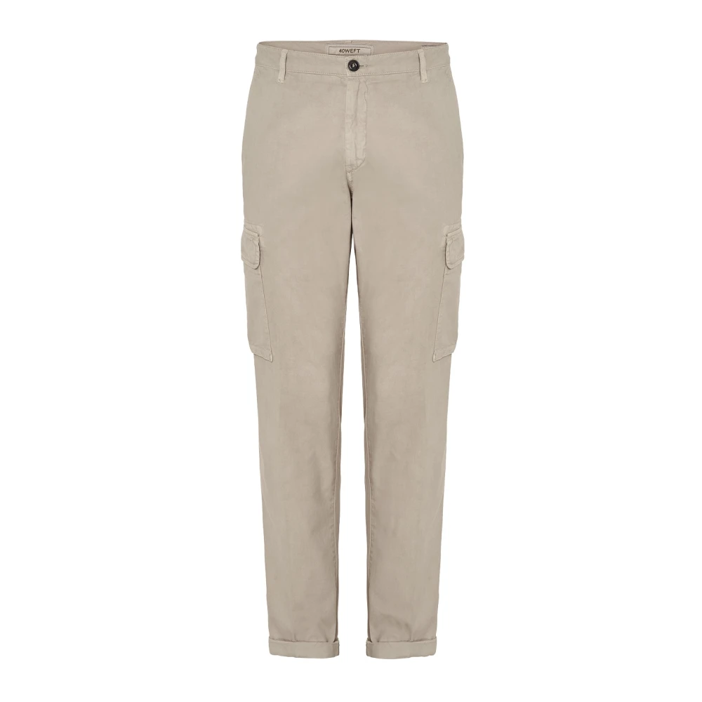 40Weft Herren Beige Hosen, 2XLgröße: