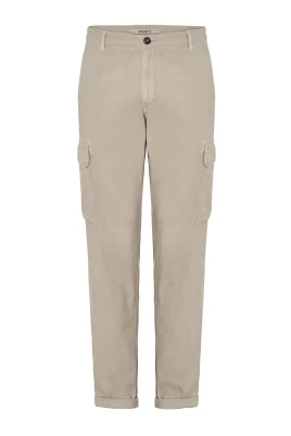 Beige Cargo Byxor