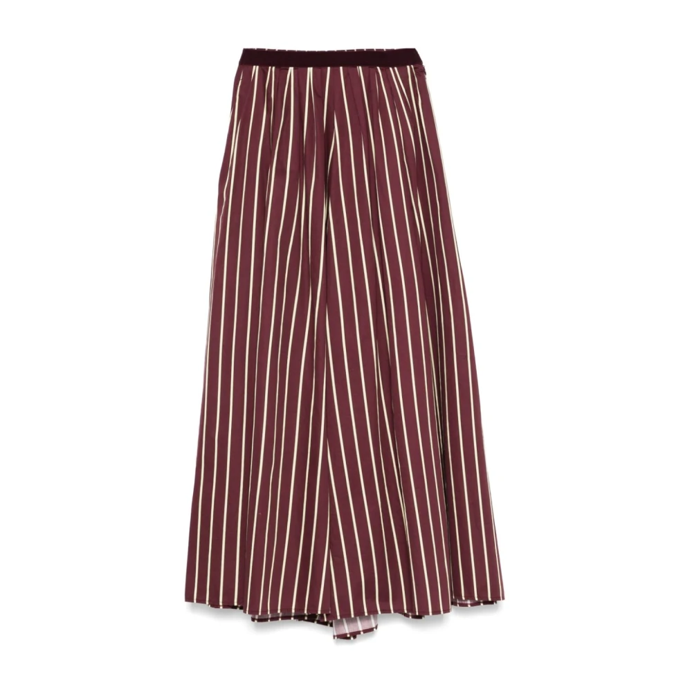 Forte Rode Rokken Ss25 Damesmode Red Dames