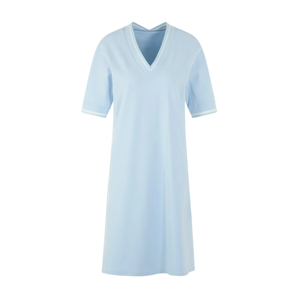 Marc Cain Women's Blue Flared Short Dress - Short Dresses - Xl - Dresses