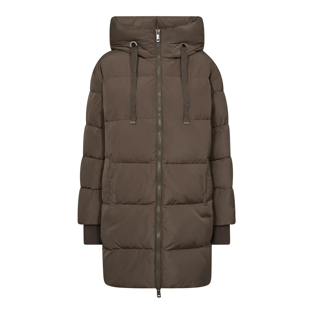 Mos Mosh Women's Brown Chocolate Chip Down Jacket - Parkas - Xs - Coats