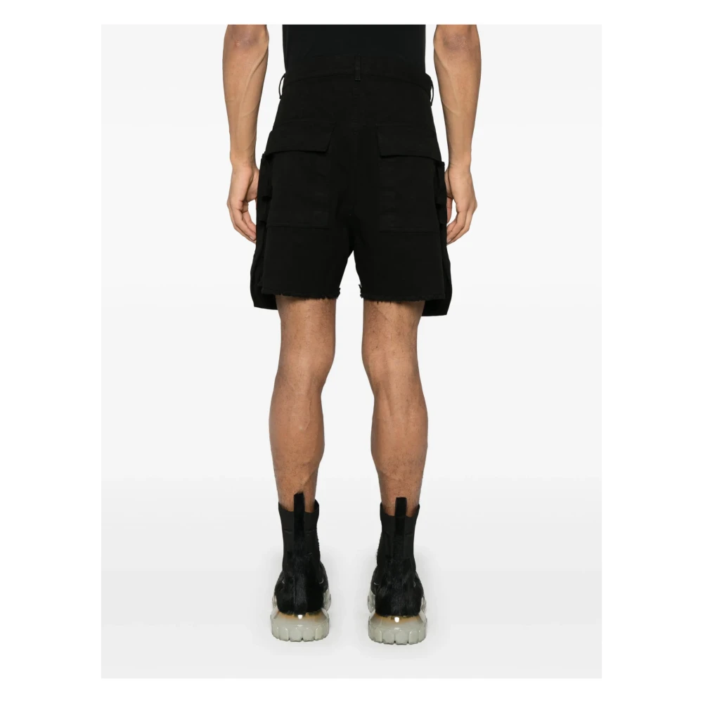 Rick Owens Cargo Shorts Black Heren