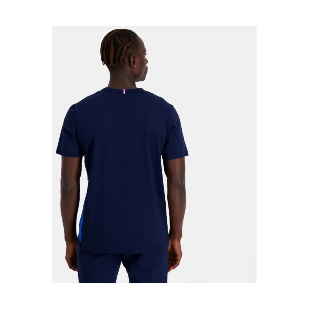Le Coq Sportif Seizoenshemden Blue Heren
