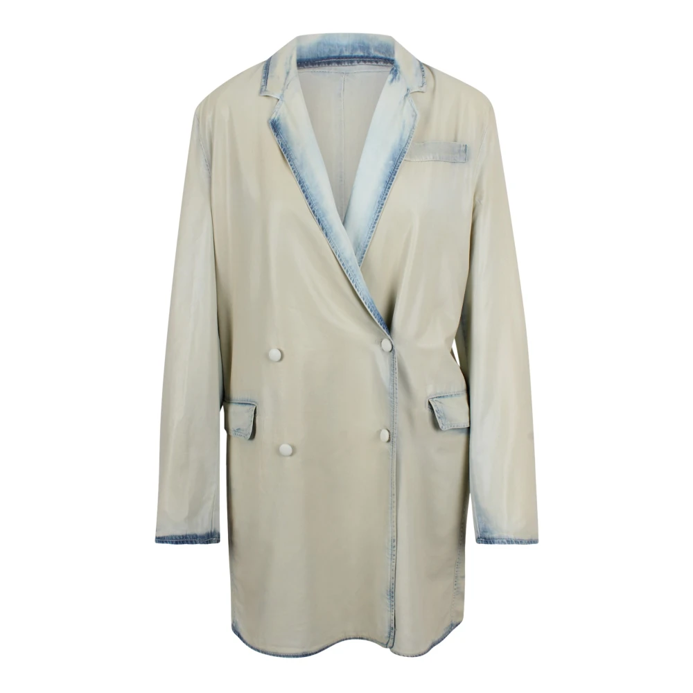Diesel Donna Bianco Cappotti, M, New,