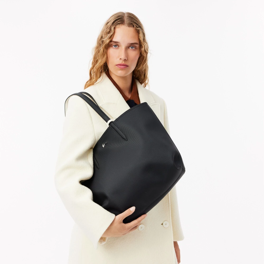 Lacoste Anna Shopper in Zwart Black Dames