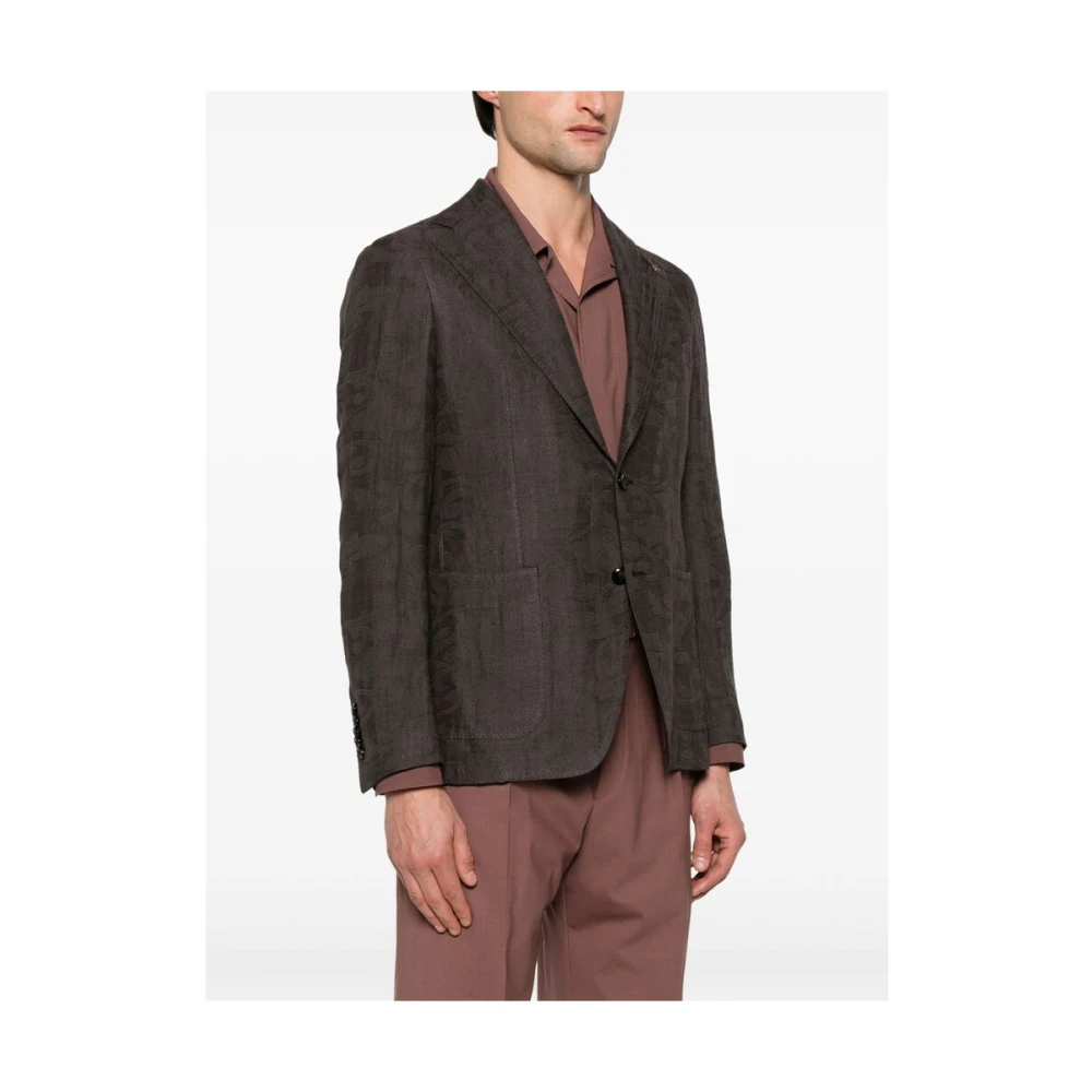 Tagliatore Jas Brown Heren
