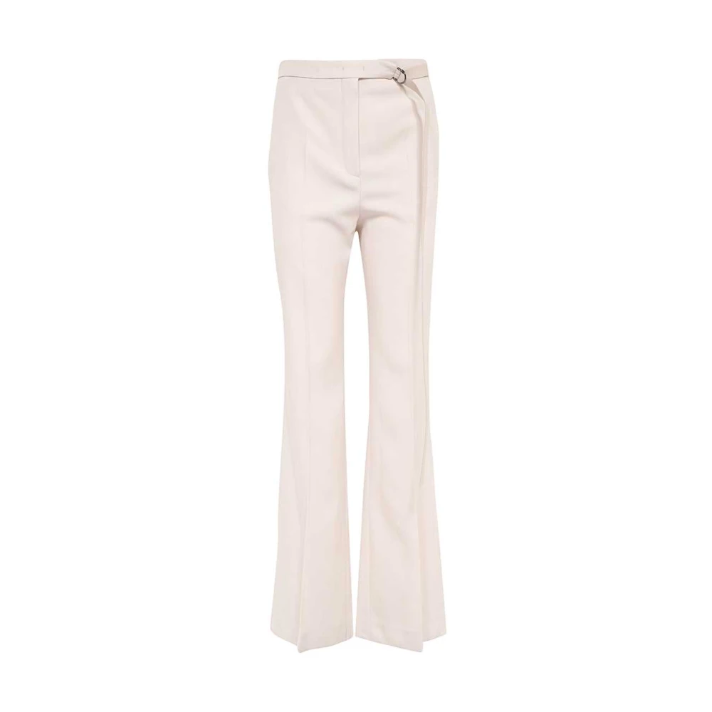 Fendi Klassieke Virgin Wool Broek Pink Dames