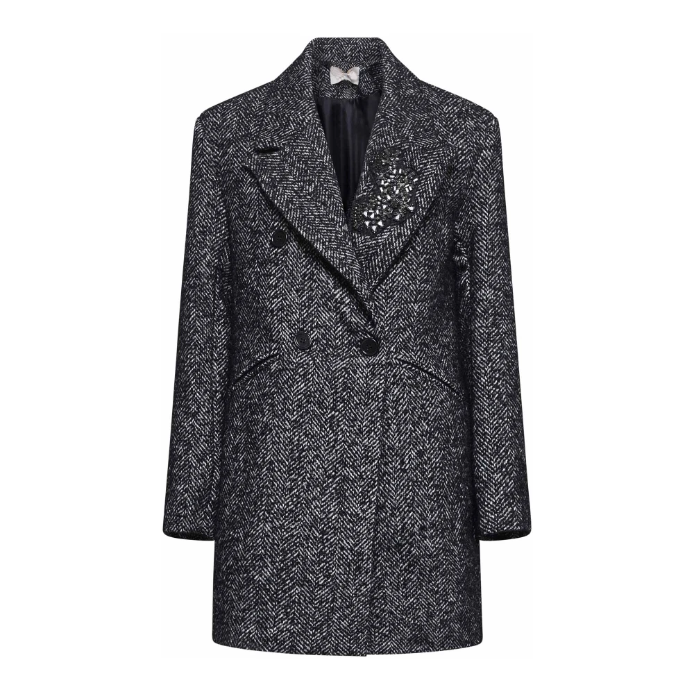 Coats > Double-Breasted Coats - - Kaos - Modalova