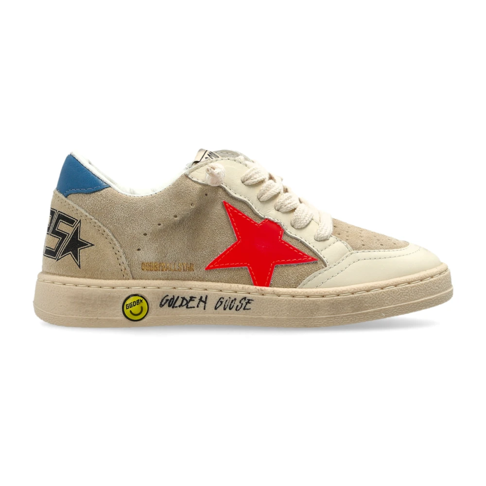 Golden Goose Unisex Kids Beige Ball Star New Trainers - Kids Sneakers - 21 Eu - Kids