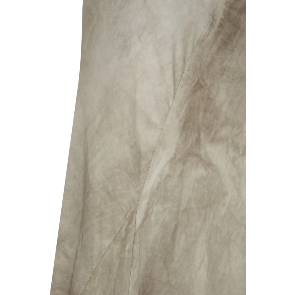 Cortana Opalo asymmetrische rok van parelmoer geverfd Beige Dames