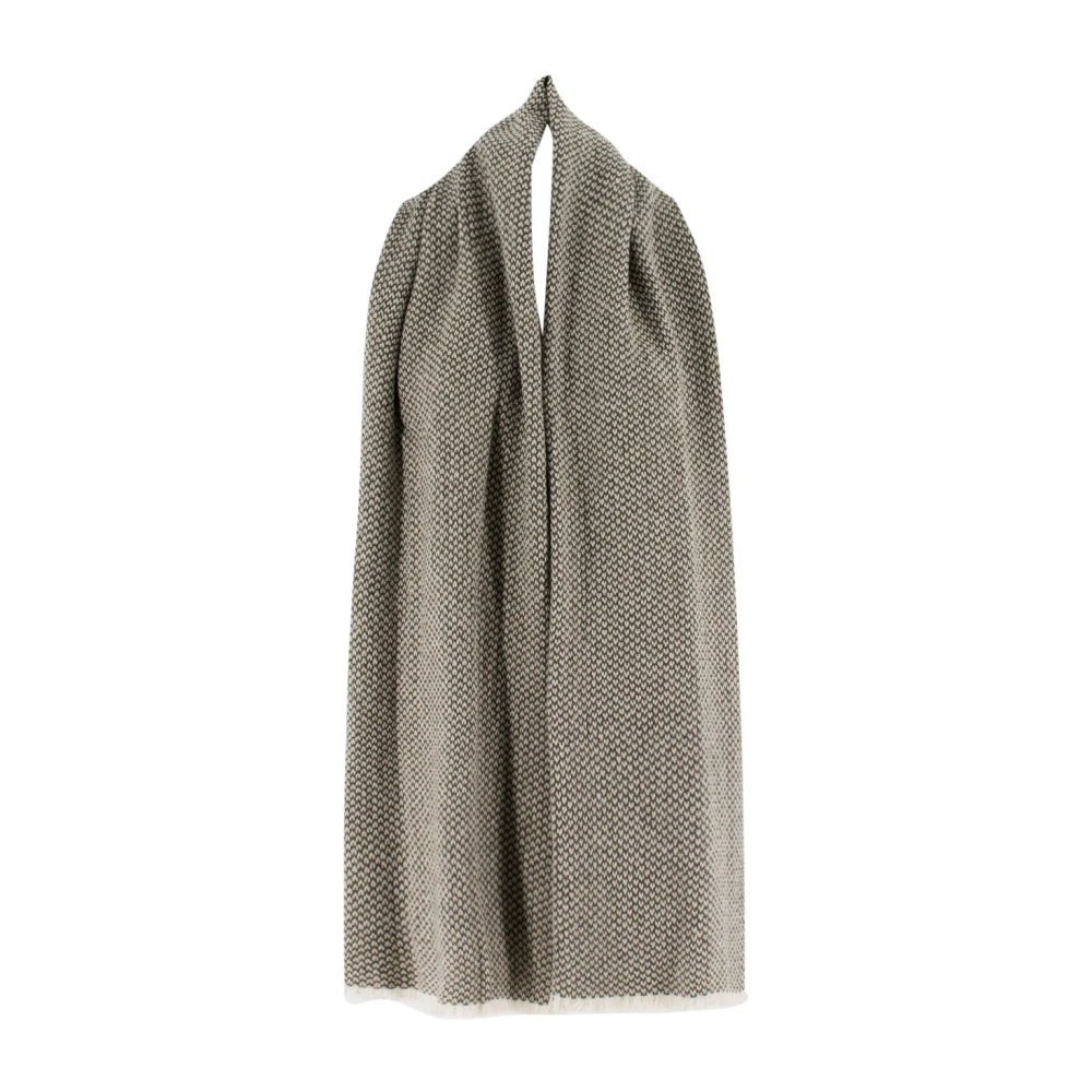 Fedeli Geometrisch Patroon Sjaal voor Winter Outfit Multicolor Heren