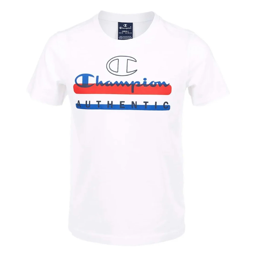 Champion T-shirt White Heren