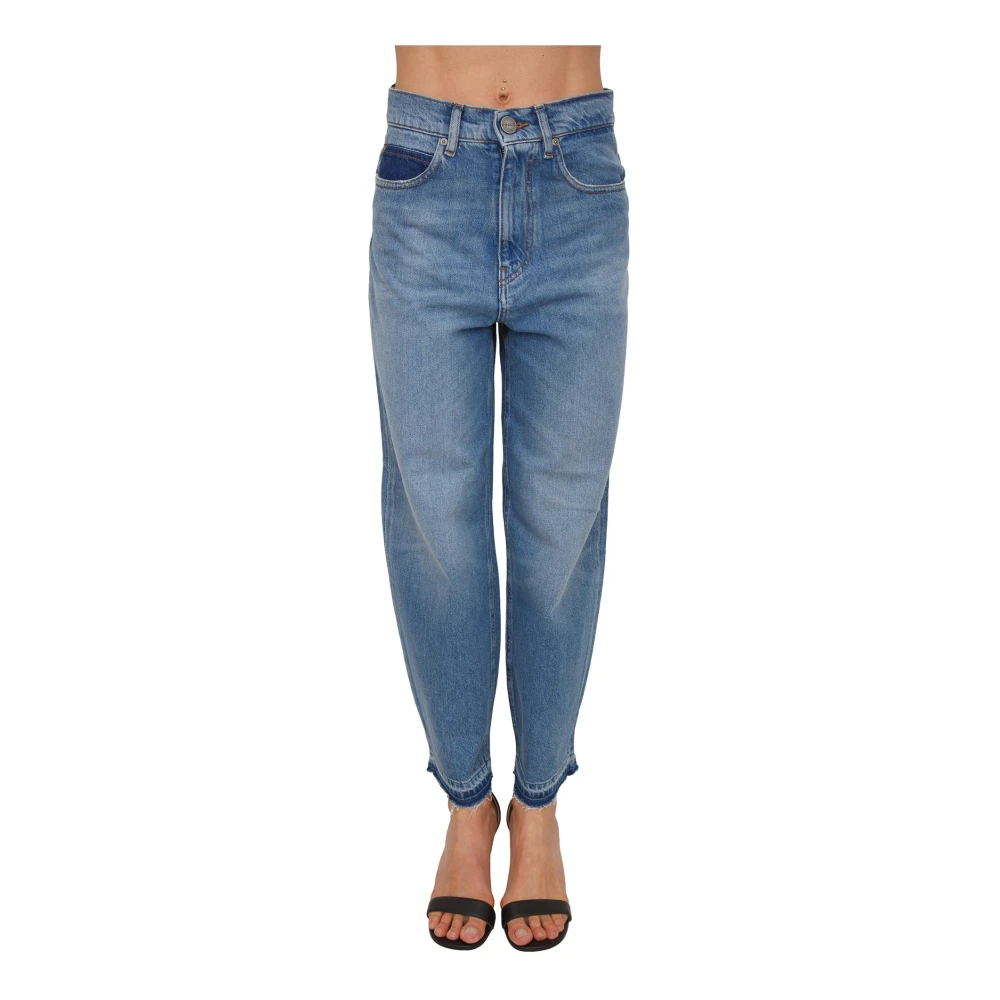 Pinko Blue 5 Tasche Denim - Female - Loose Fit Jeans - W28 - Jeans