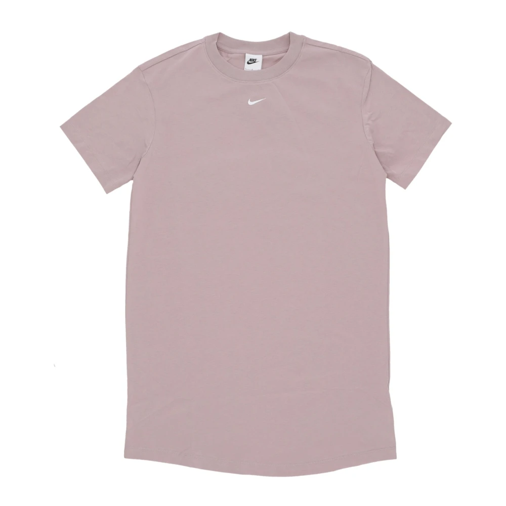 Nike Essential Dress Tee Diffused Taupe White Gray Dames