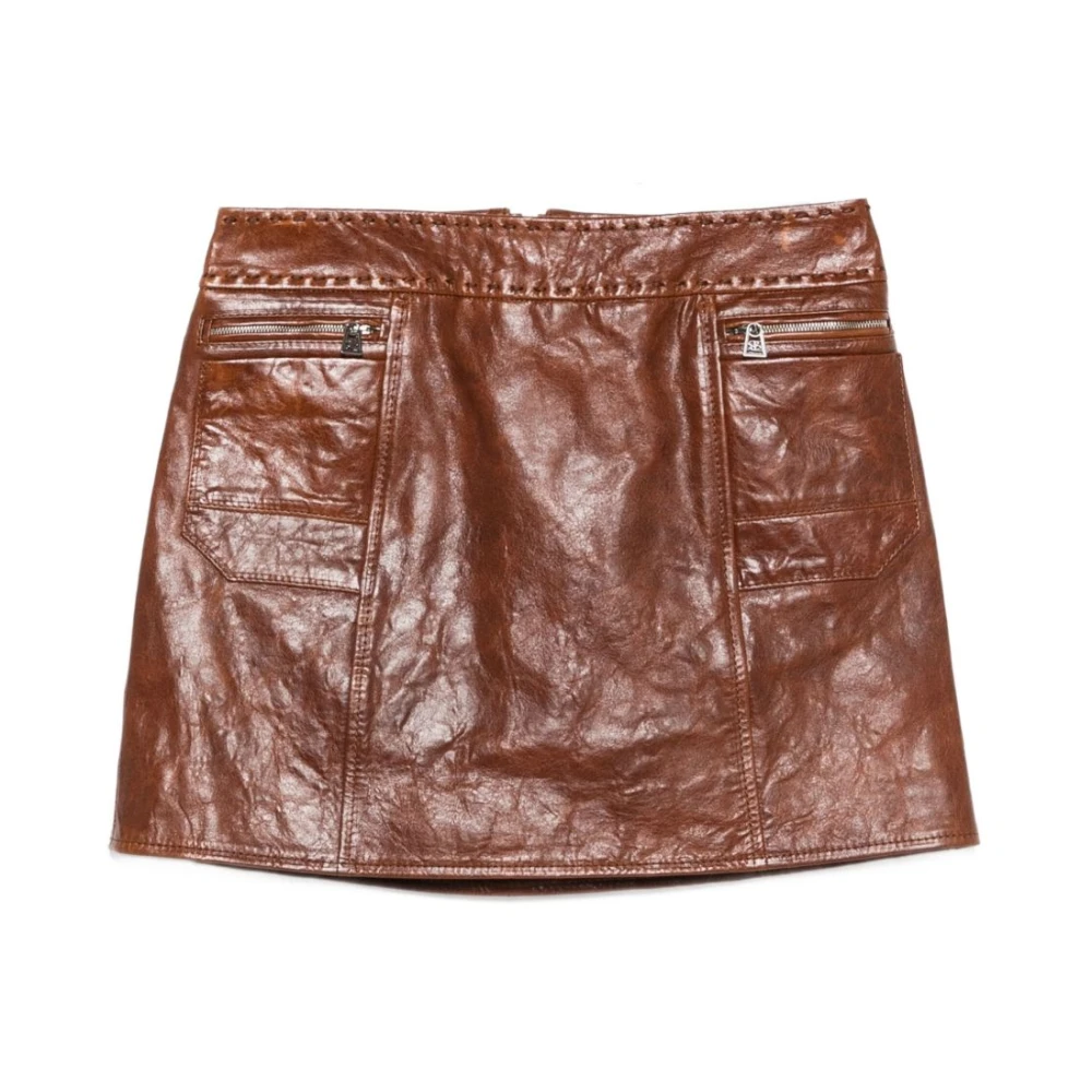 Skirts > Leather Skirts - - Ermanno Scervino - Modalova