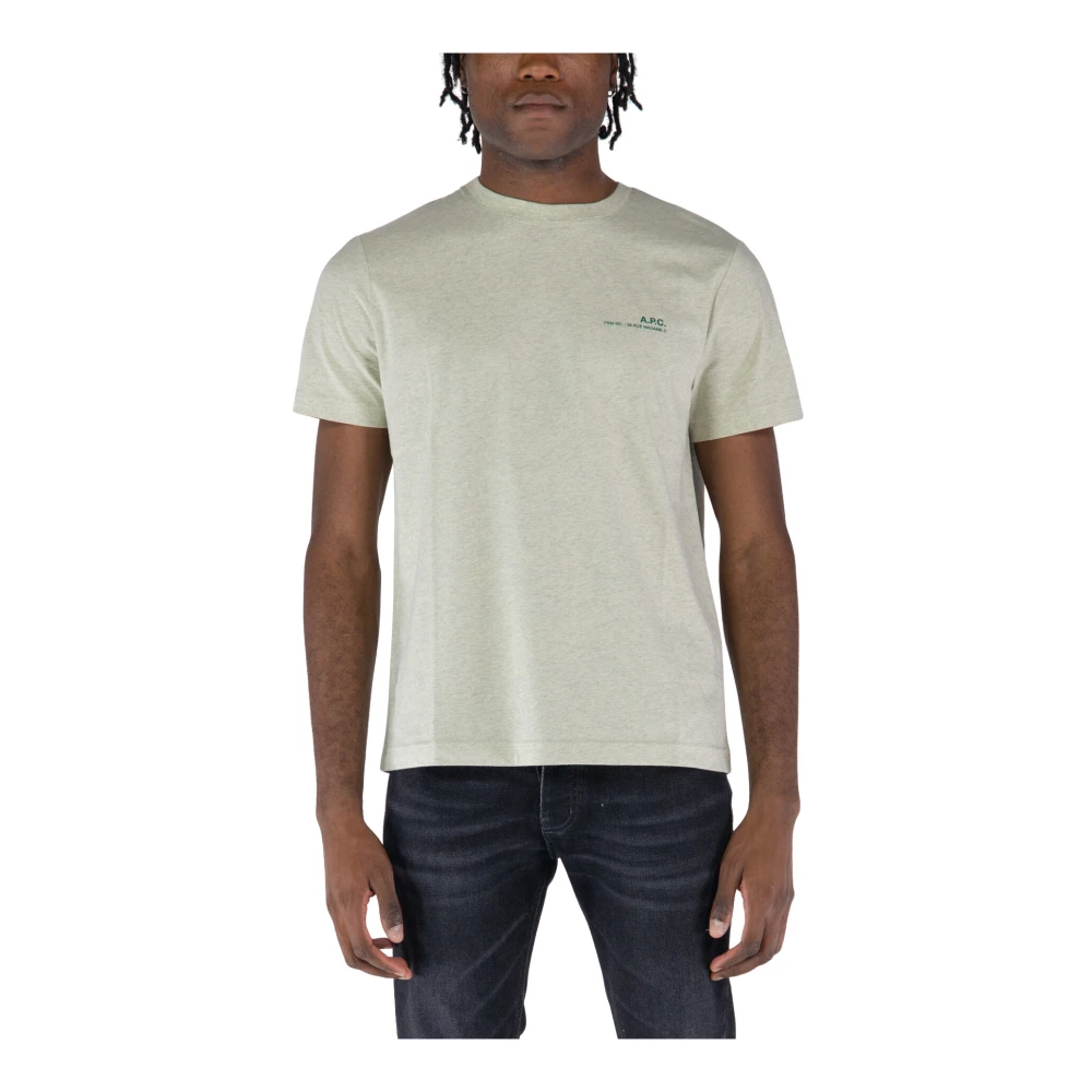 A.p.c. - Tops > T-Shirts - Beige - A.p.c. - Modalova