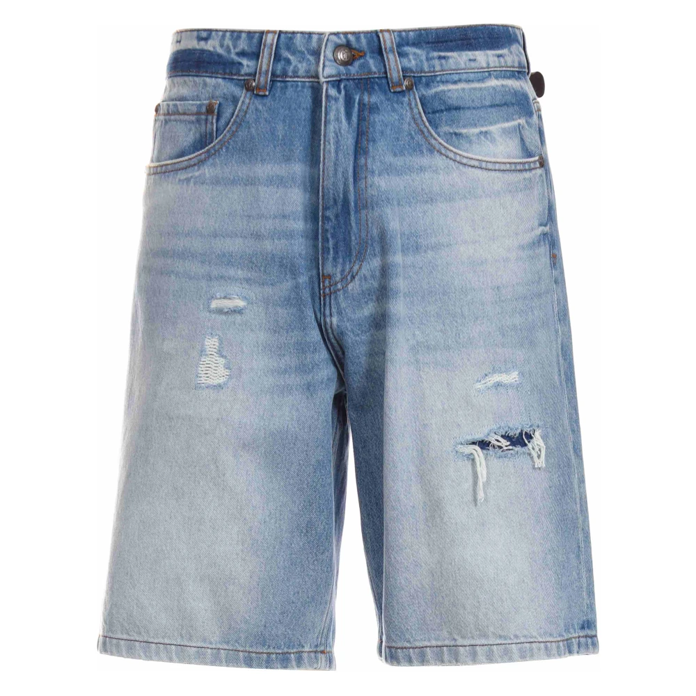 Just Cavalli Herren Blau Shorts, W35größe:
