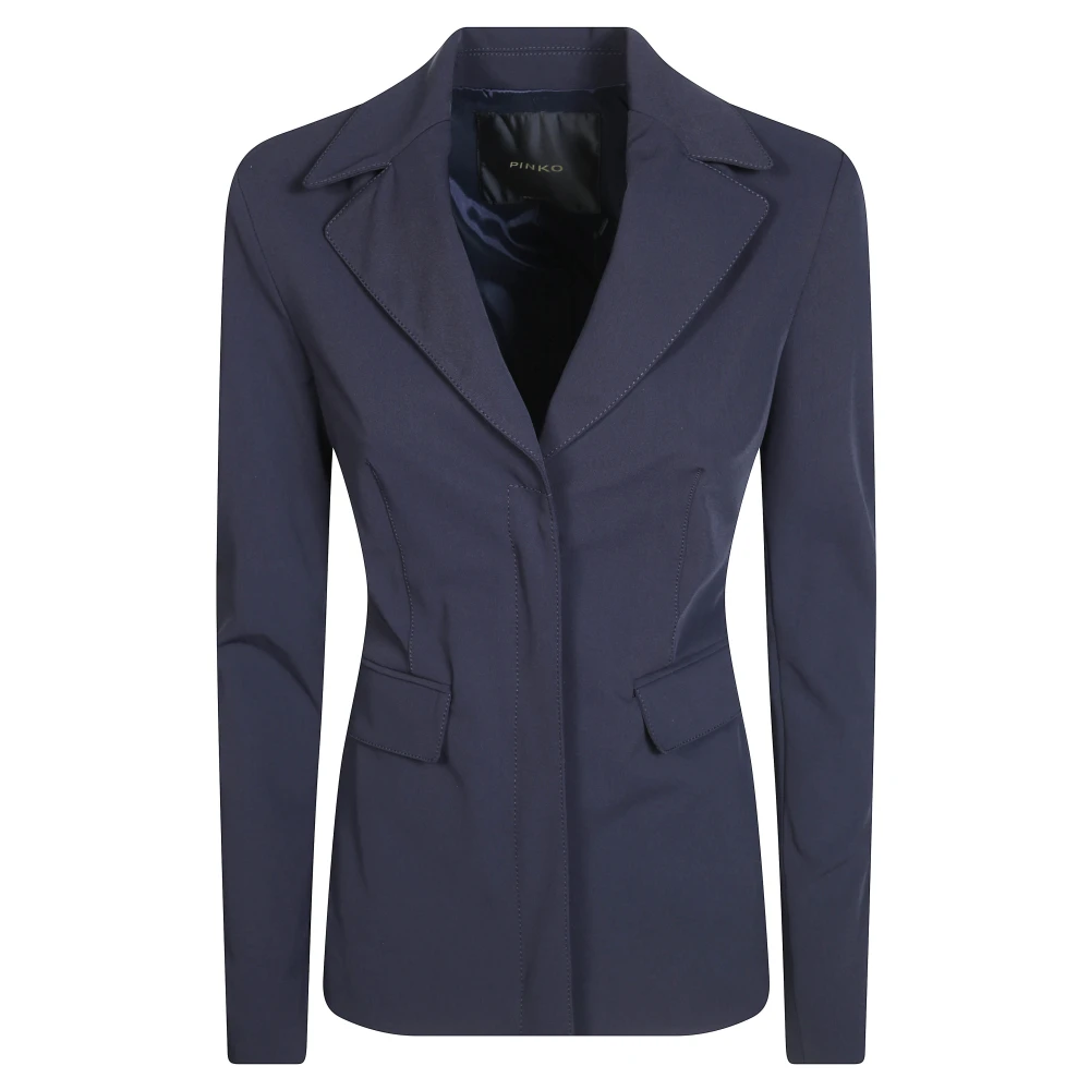 Pinko , Damen, Jacken, Blau, L
