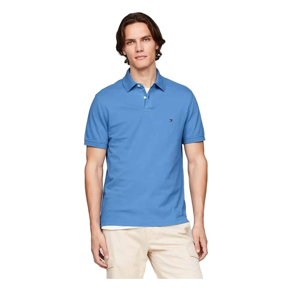 Tommy Hilfiger Polo met korte mouwen Blue Heren