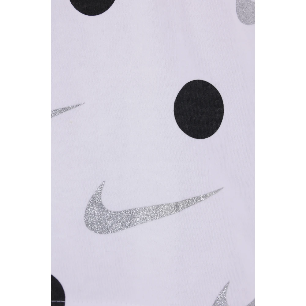 Comme des Garçons Wit Polka Dot T-shirt Samenwerking Nike White Heren