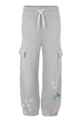 pantalon-de-sport-gris-en-coton