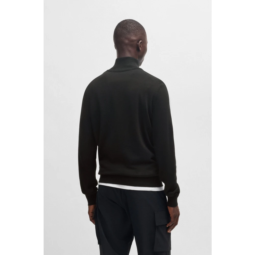 Boss Orange Stijlvolle Oranje Trui Black Heren