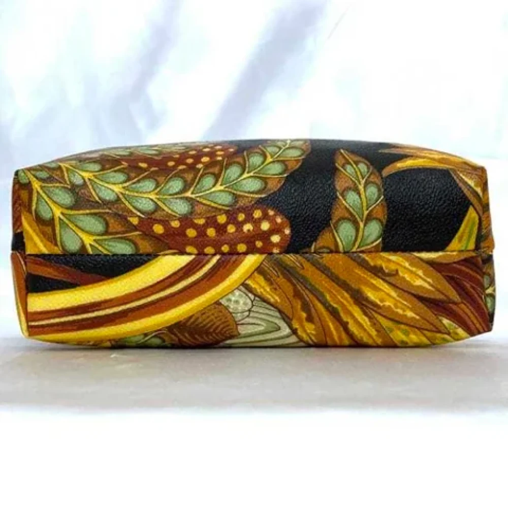 Salvatore Ferragamo Pre-owned Leather clutches Multicolor Dames