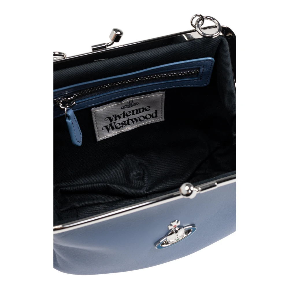 Vivienne Westwood Schoudertas Oma Frame Blue Dames