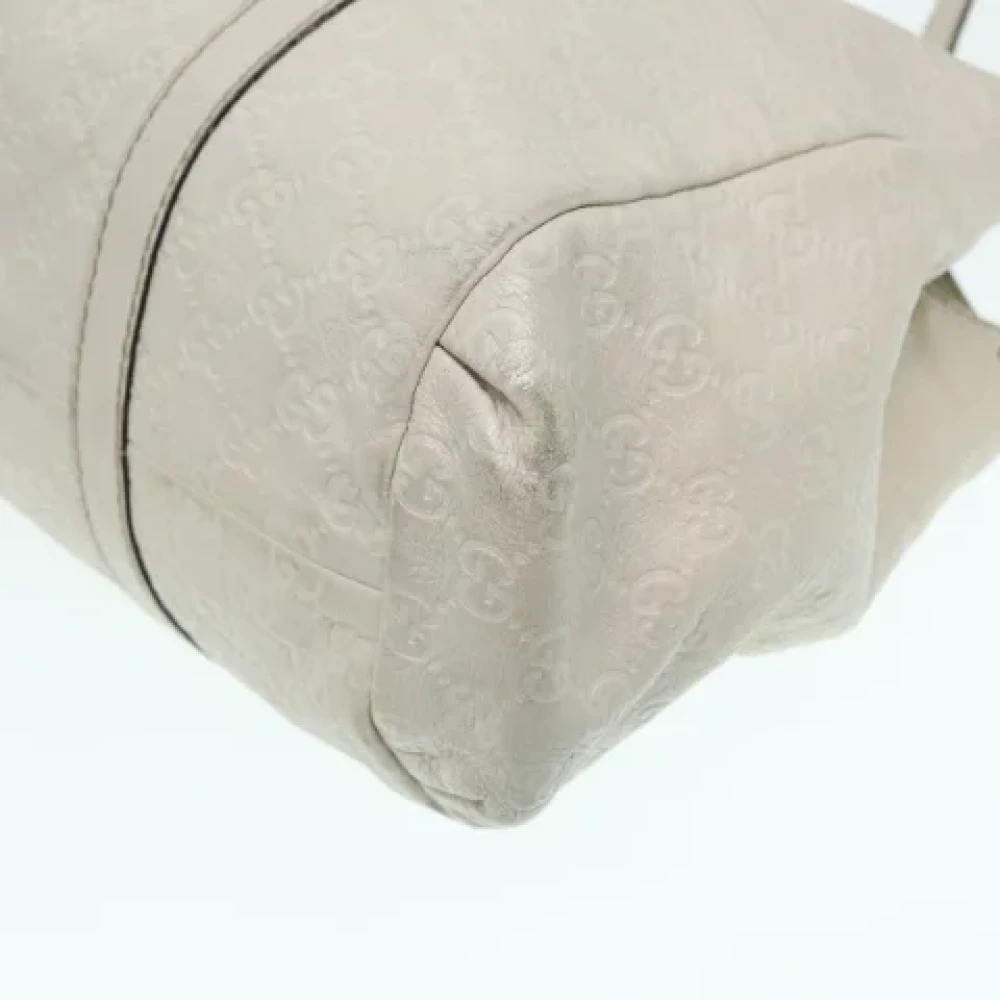 Gucci Vintage Pre-owned Canvas gucci-bags White Dames