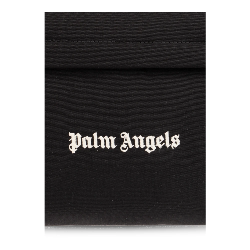 Palm Angels Rugzak met logo Black Heren