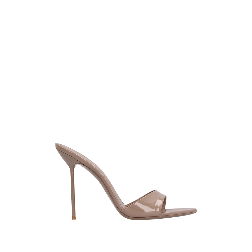 Paris Texas Women's Beige Heeled Mules, 8 Uk, Lidia Mule